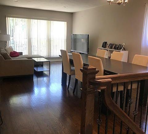 Dining living open room