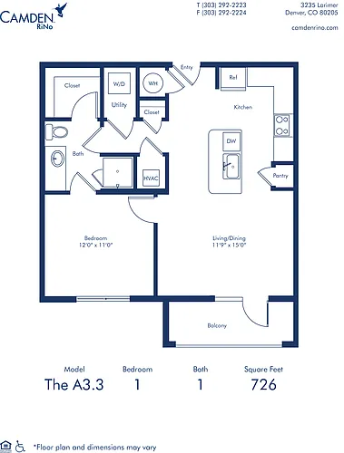 Floor plan The A3.3