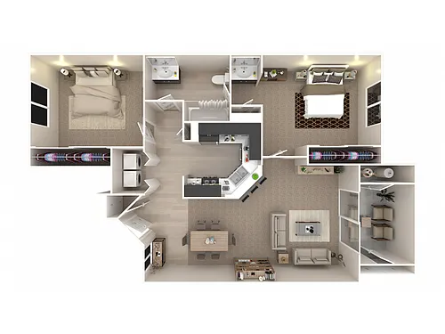 Floor plan 2X1