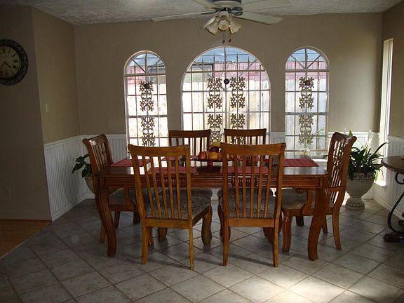 kitchen view of dining area
