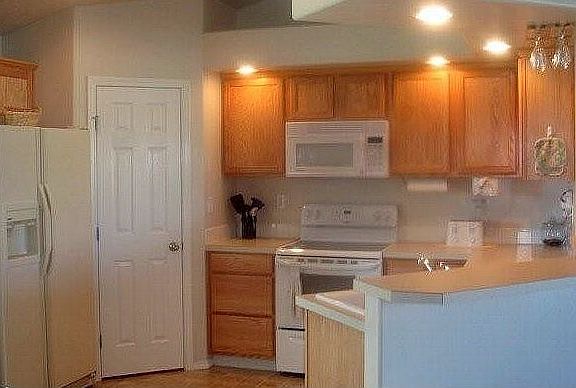 Bright open kitchen