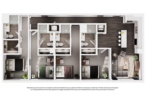 Floor plan 4x4 Premier Willow