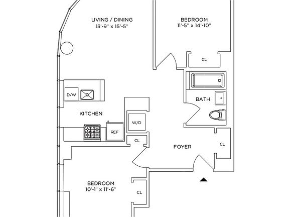 2nd image of 86 Fleet Pl APT 28R