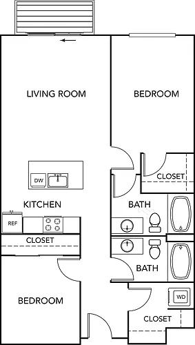 Floor plan Madrona D1