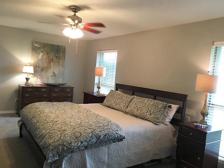 Remodeled master bedroom