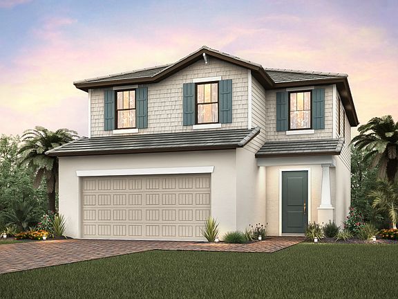 Elevation C2B with tile roof