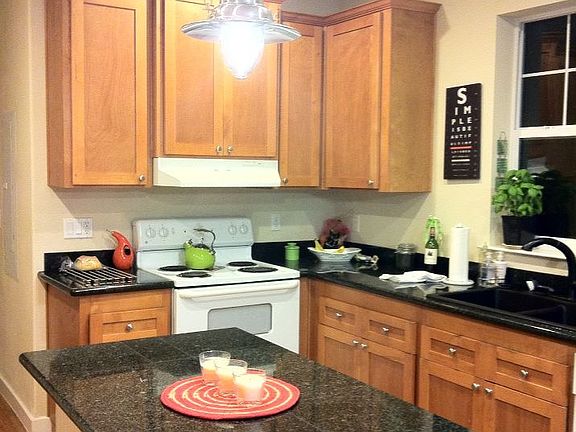 granite countered kitchen
