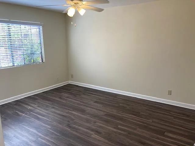 Bedroom with Vinyl Plank Flooring