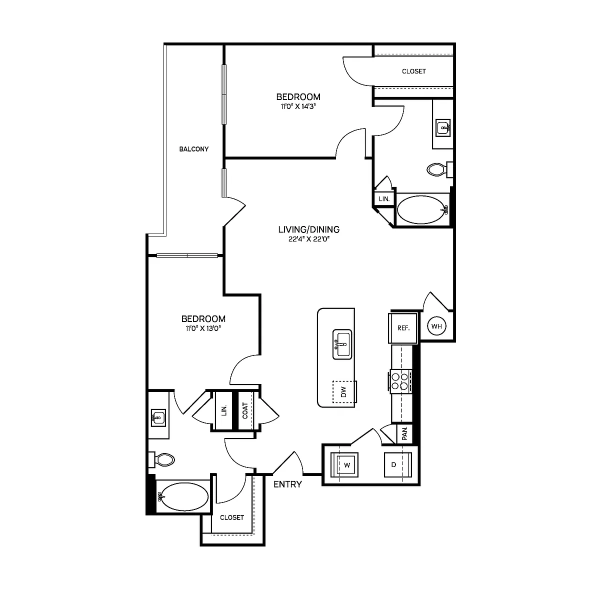 Floor plan B6
