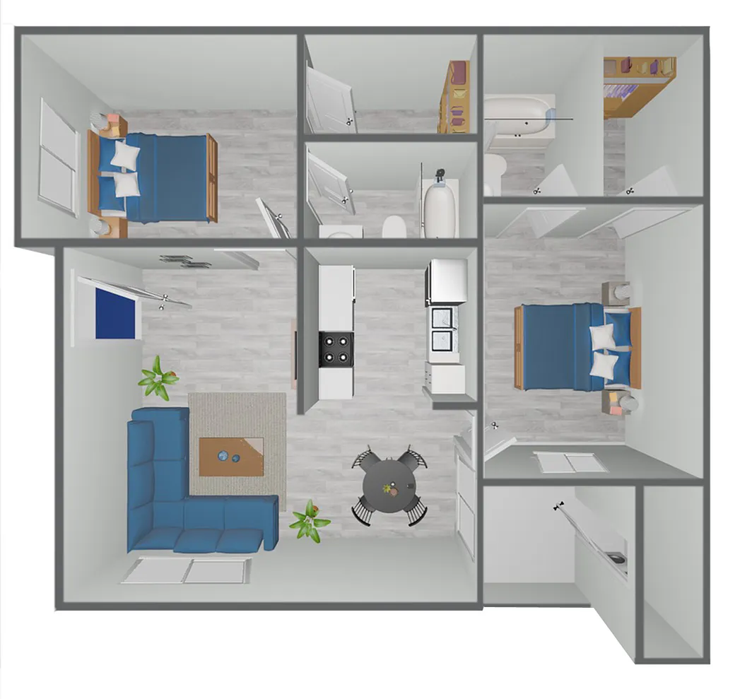 Floor plan B1 Bronze