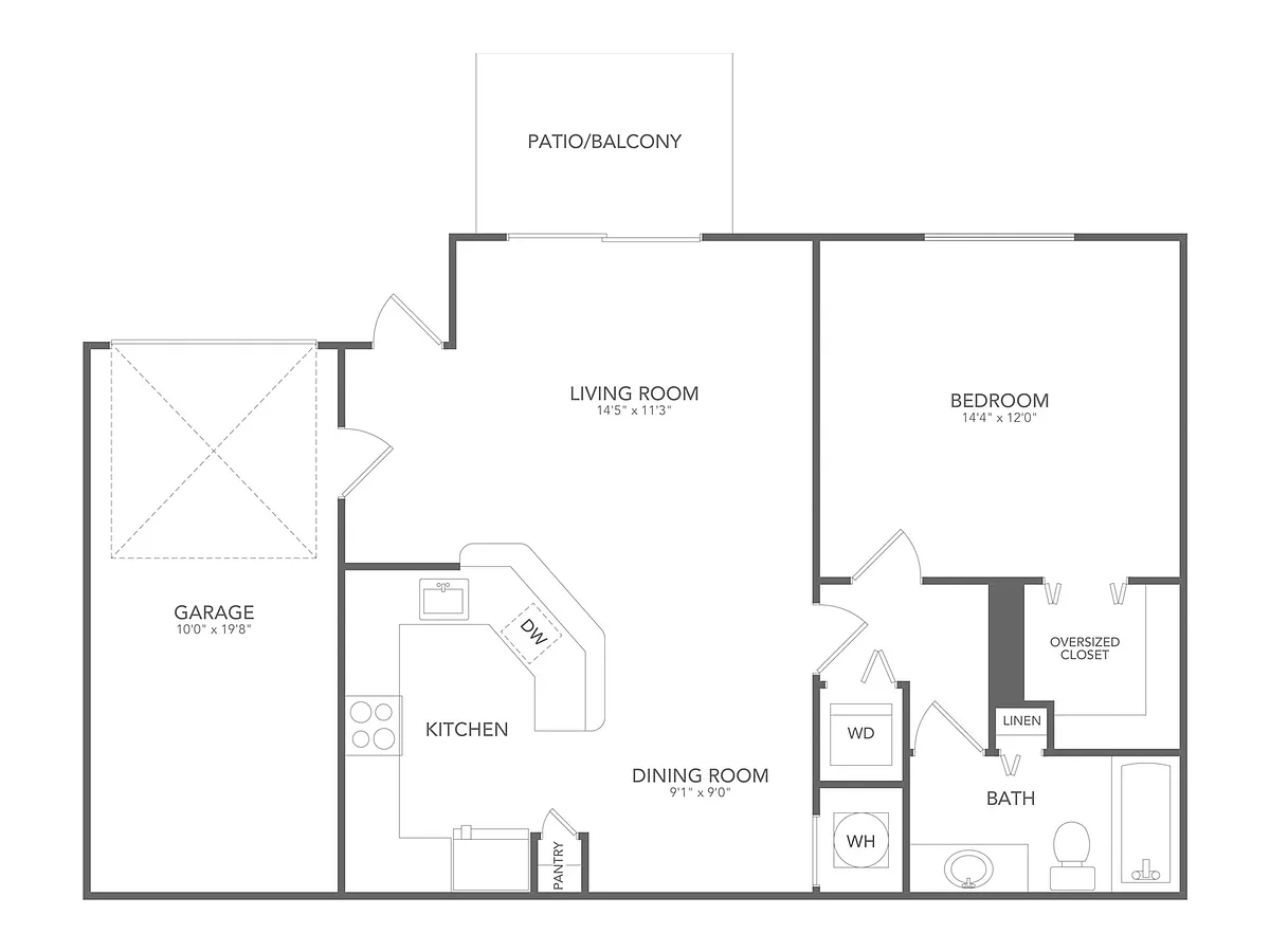 Floor plan A2TH-P-PR