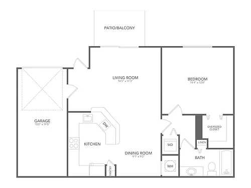 Floor plan A2TH-P-PR