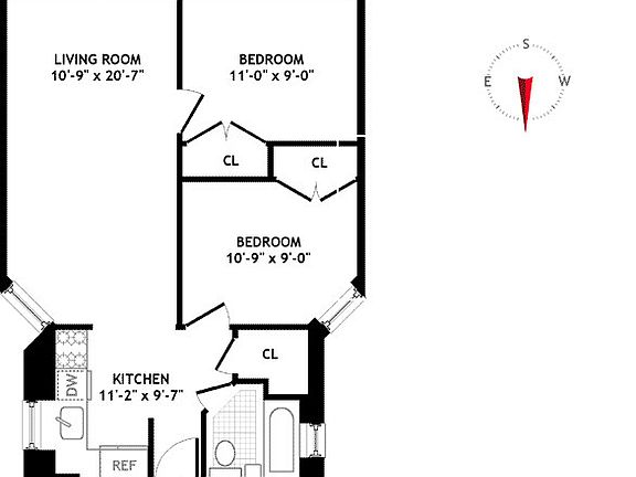 2nd image of 518 E 11th St APT 5B