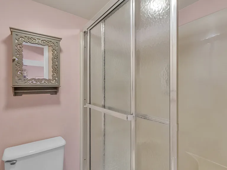 Primary walk-in shower