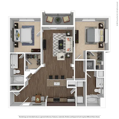 Floor plan Pacific