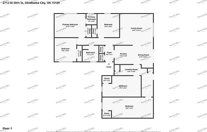 5 bed, 1.0 bath, 1125 sqft, $1,495 — Photo 2