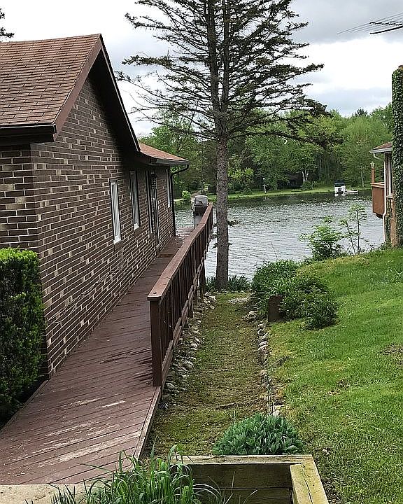 Main entrance is on the side