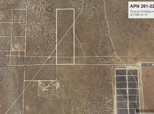 Patterson Road 218th St E, Rosamond, CA 93560