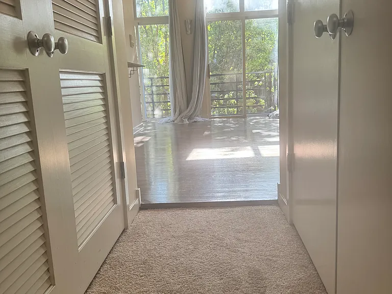 hallway to the living room