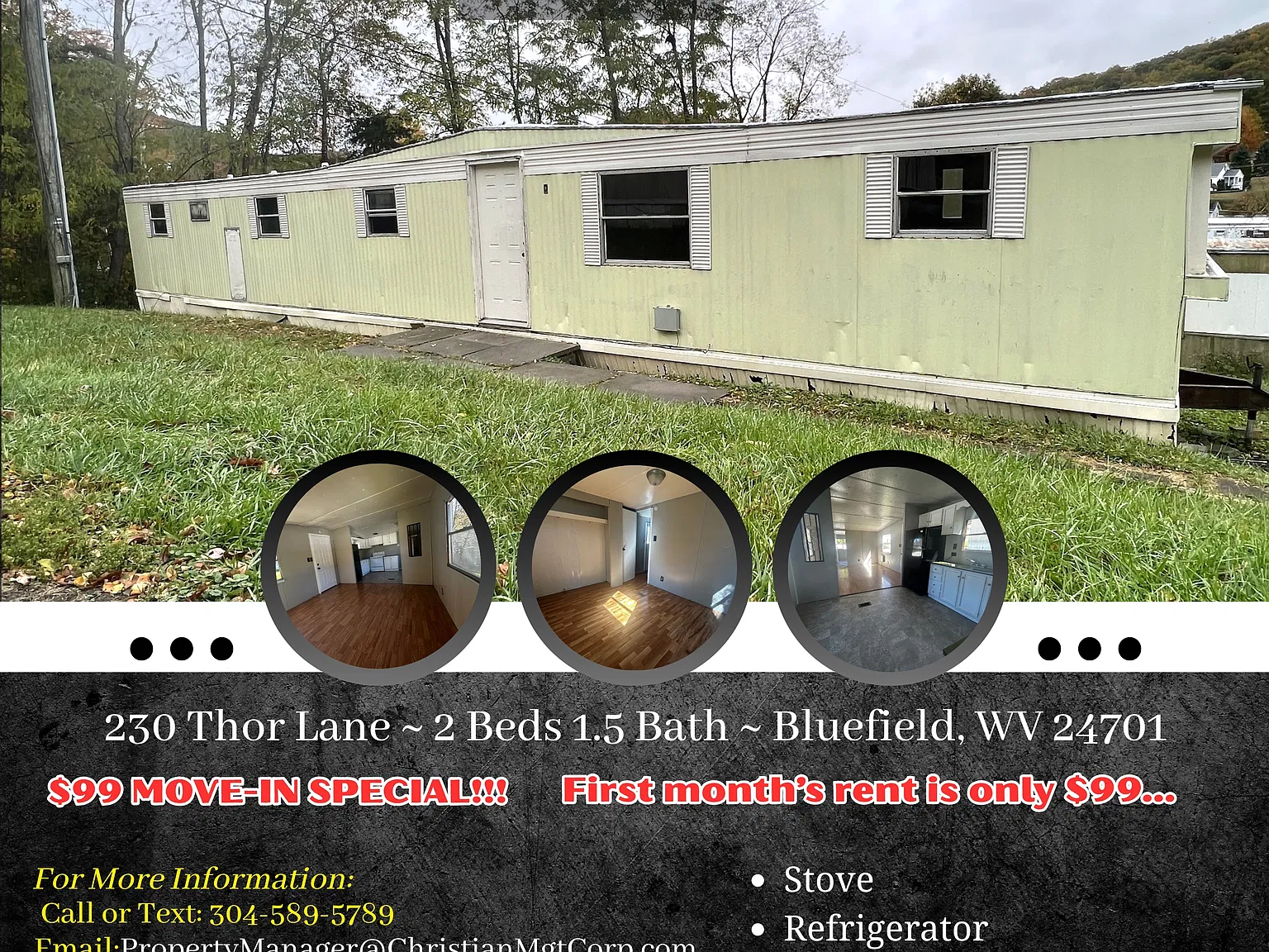 2 bed, 1.5 bath, 980 sqft, $695 — Photo 2