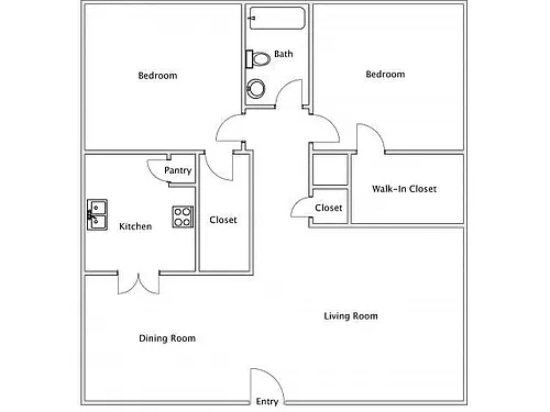 Floor plan B1