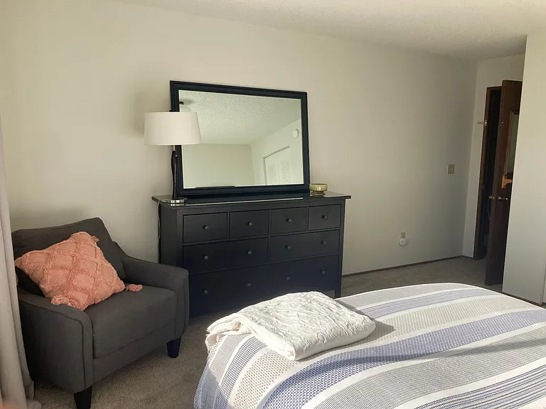 Bedroom #1 with queen sized bed