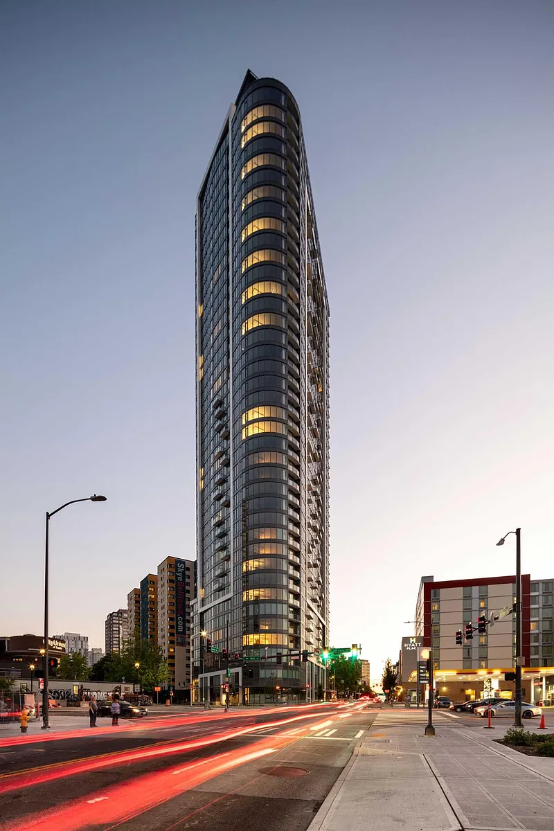Luxurious Spire condominiums - 2510 6th Ave - 41 stories tall with abundance of amenities on 5 floors including floor 40 and 41. - 2510 6th Ave #9