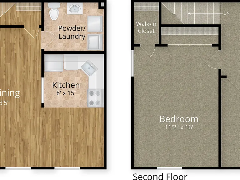 2 Bedroom Townhome 2 Bedroom Townhome