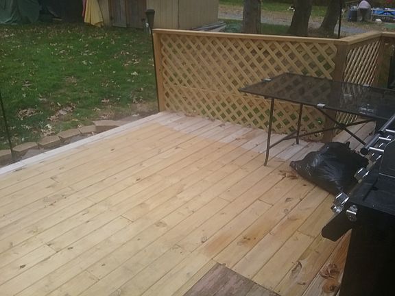 partial deck