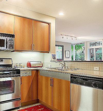 Top of the line gourmet kitchen.