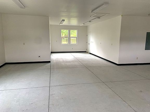 Space in rear of garage 