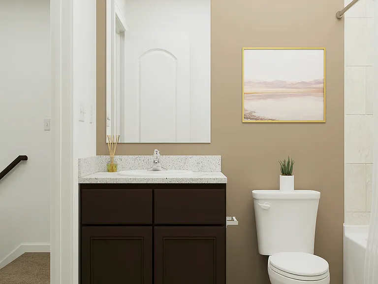 Additional upstairs bathroom.