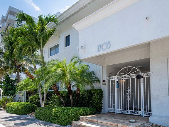 The secure front gate is secure as well as aesthetic.