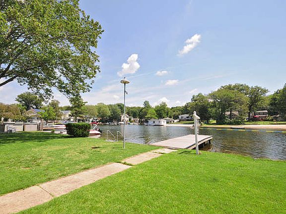 Walk way to lake front