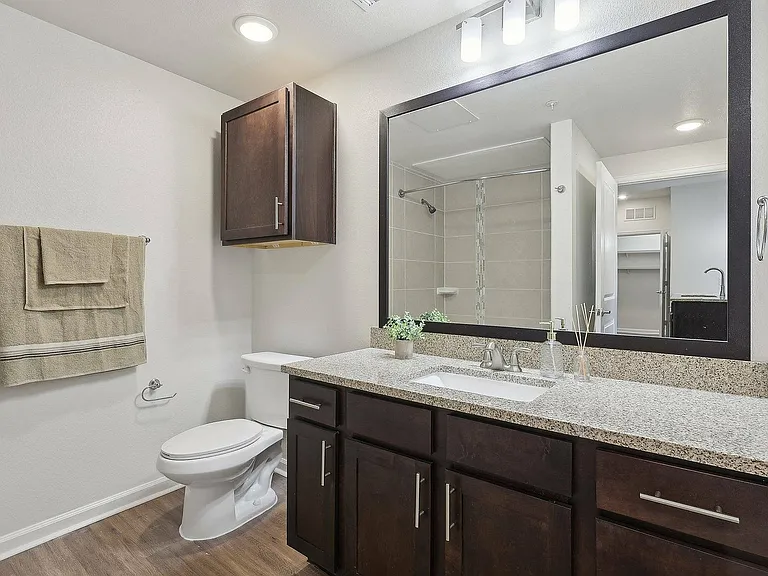 Unwind in your spa-like bathroom with a luxurious garden tub at Allora Bella Terra