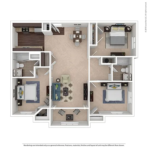 Floor plan 3x2 Large - Isabella