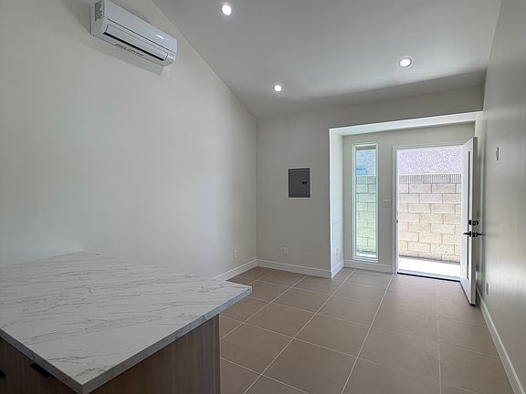 Vaulted ceilings in the living room.