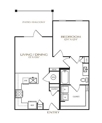 Floor plan A12