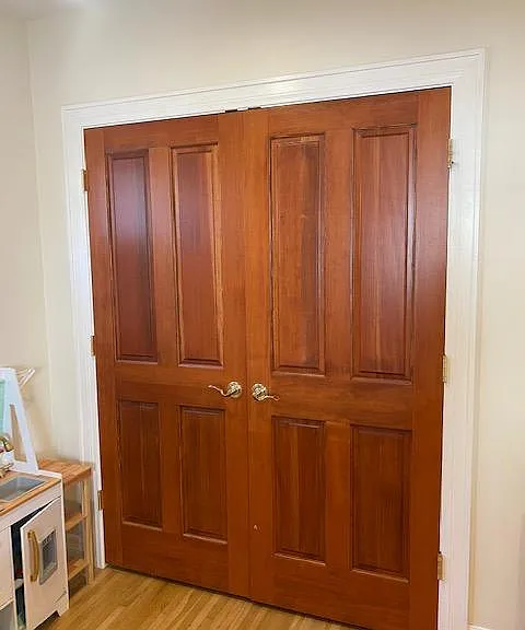 Very large closet in second bedroom