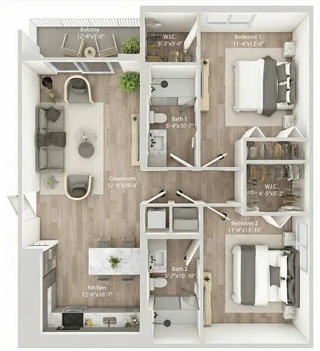 Floor plan B1