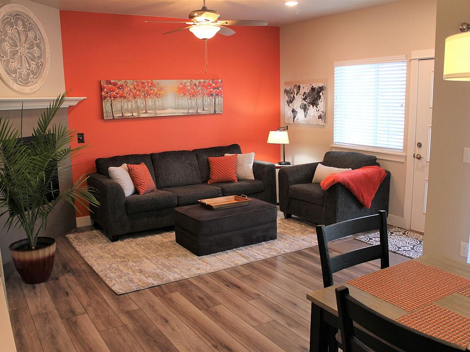 Fully furnished living room