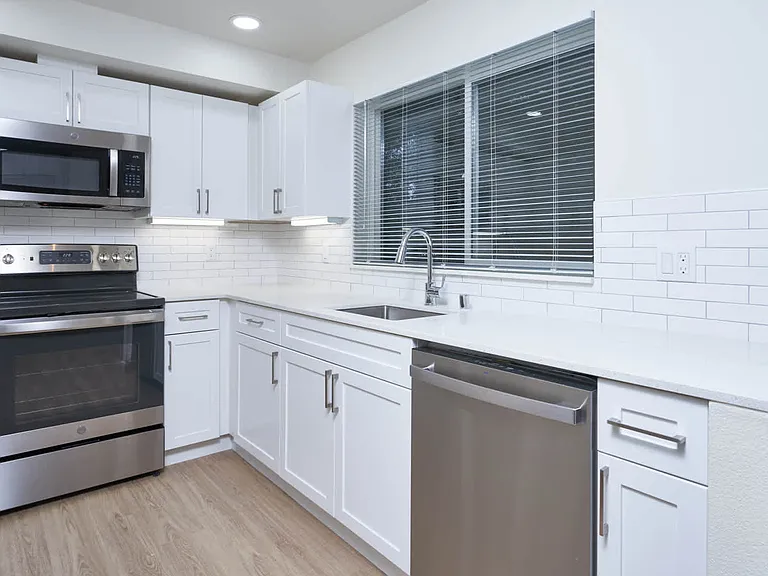 Kitchen with Stainless Steel Appliances