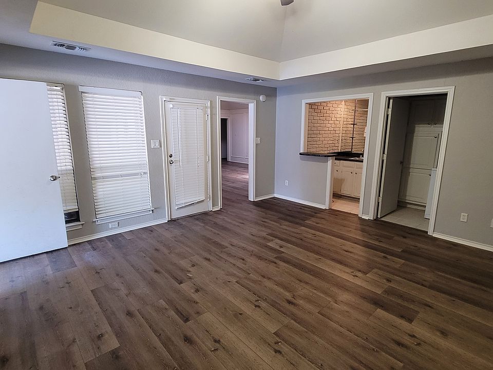 Secluded Den (off the garage) that has a separate bar area with sink.