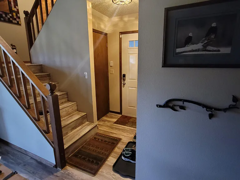 Entry from garage