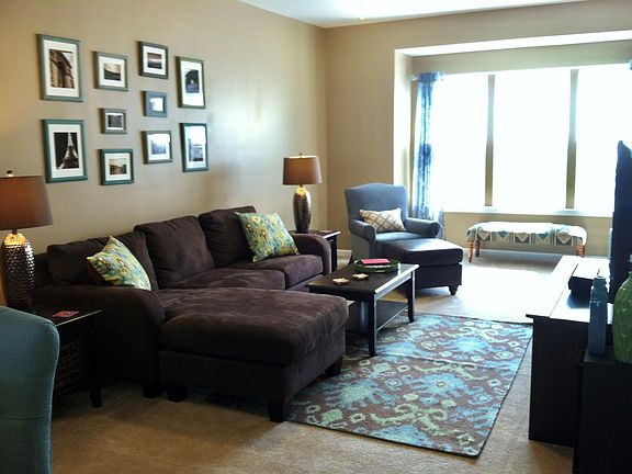 Second Floor: Bump out window in the living room provides additional living space!