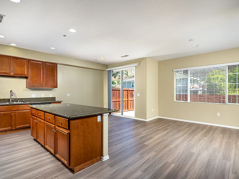 Jackson Pointe 111 Kitchen to Living