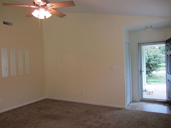 The living room feels large.