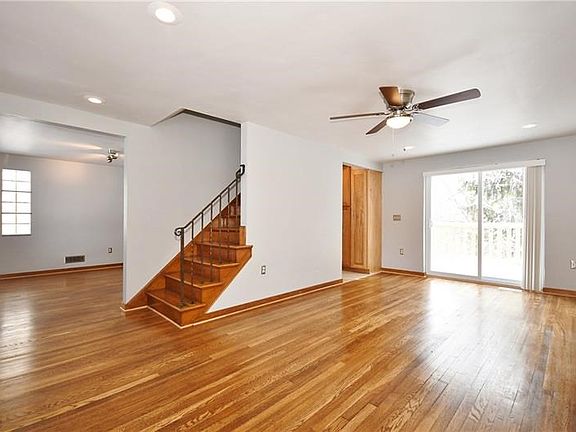 You'll get newly refinished hardwood floors throughout! They are classic and gorgeous, PLUS easy to clean.