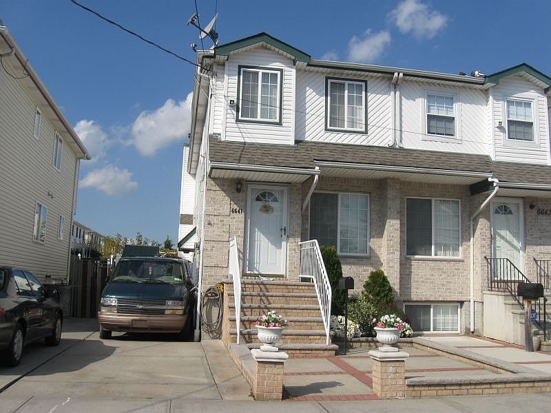 front of the house