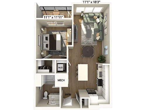 Floor plan A2-694-2